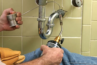 Jarod is one of our Newcastle plumbing pros and he is fixing a bathroom sink leak