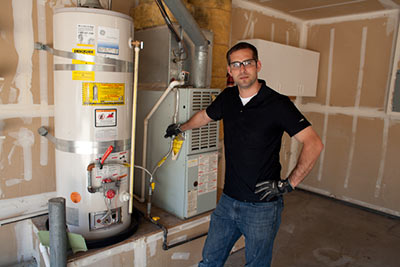 Frank is one of our White Center plumbing pros, and he has just finished installing a new water heater